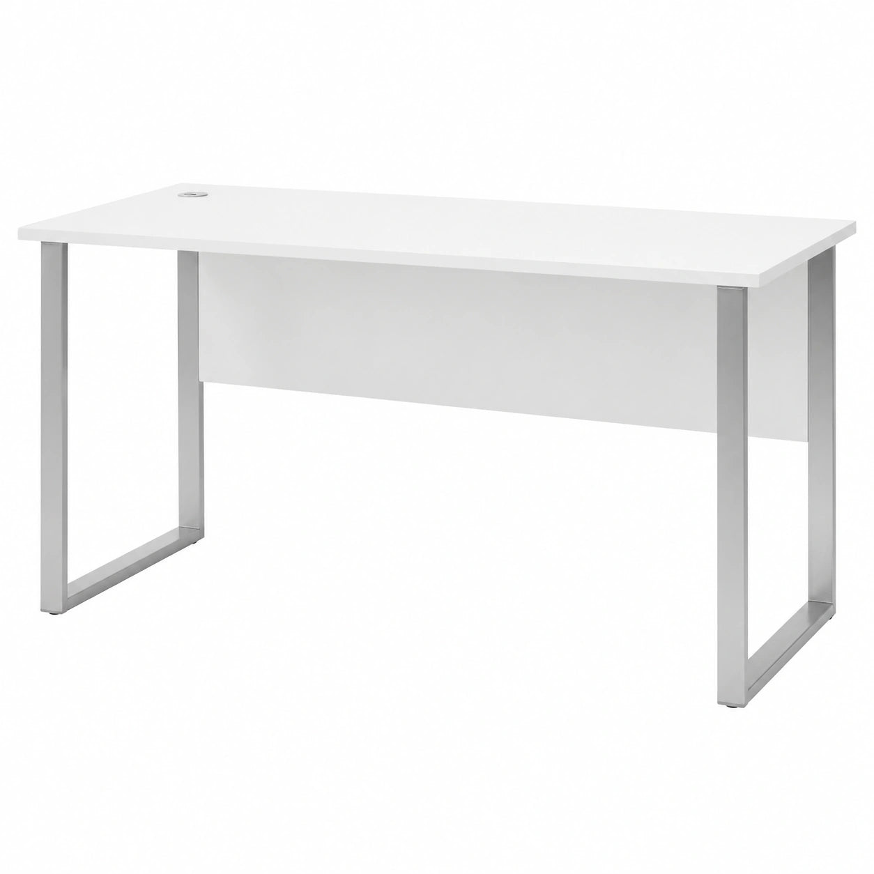 Moderner Schreibtisch mit Kabelmanagement - Stella Trading OFFICE LUX, Grau, 170x76x73 cm