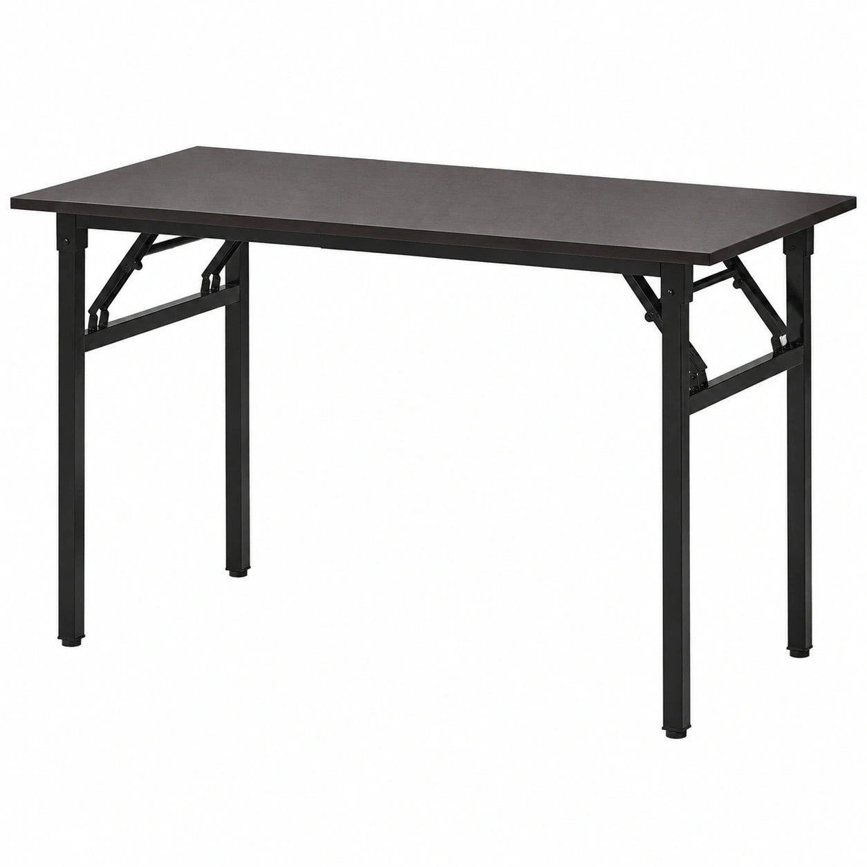 Kompakt Klappbarer Schreibtisch 120x60cm Dunkelbraun