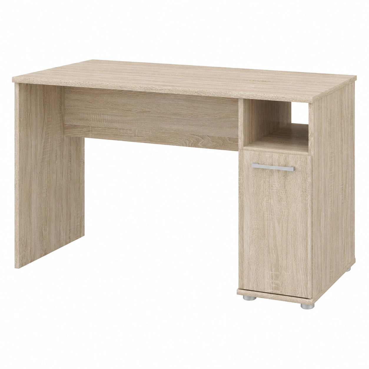 Moderner Schreibtisch Niko mit Tür, Sonoma Eiche, 110 x 73 x 51 cm