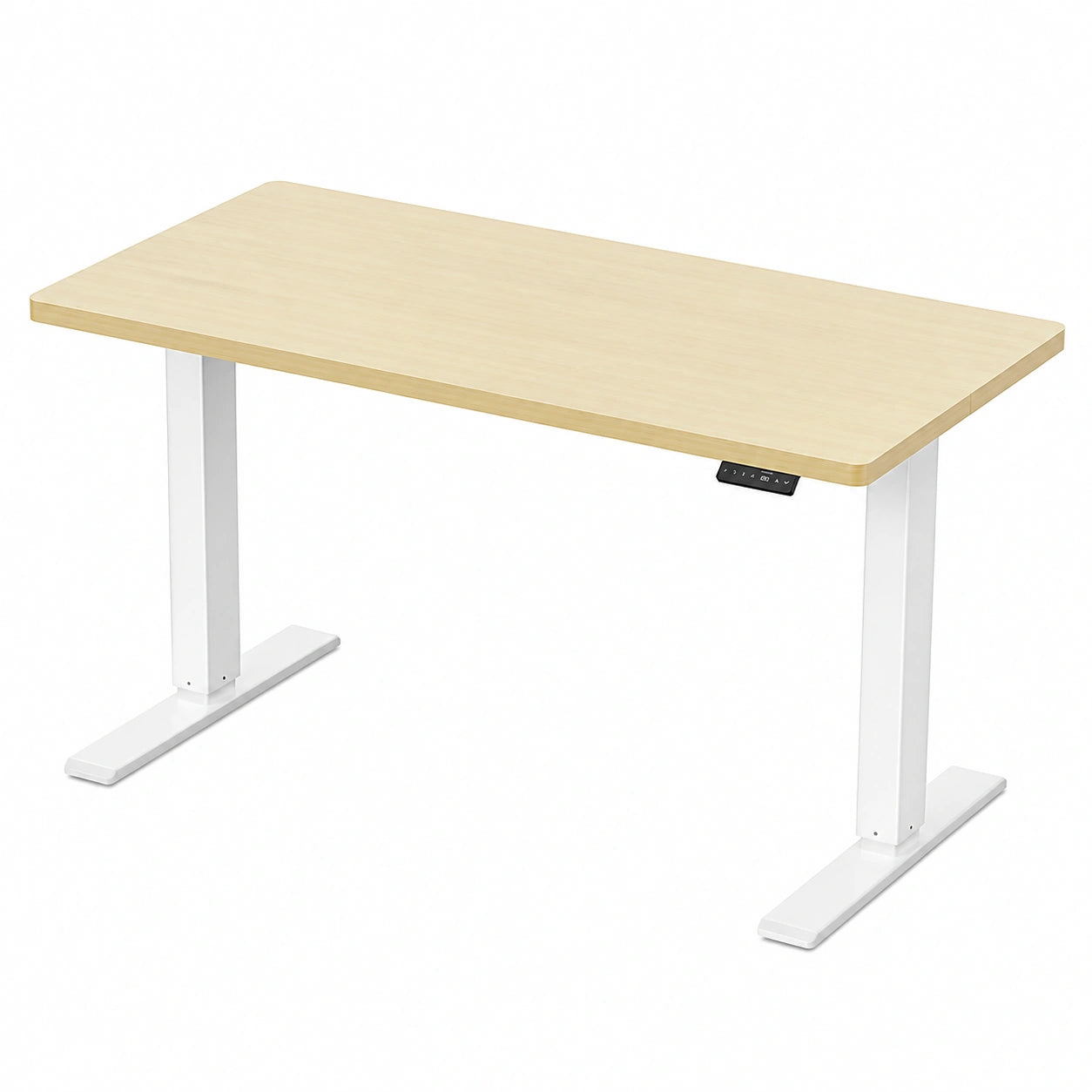 Elektrischer Höhenverstellbarer Schreibtisch 160x60 cm mit Memory-Funktion und Haken