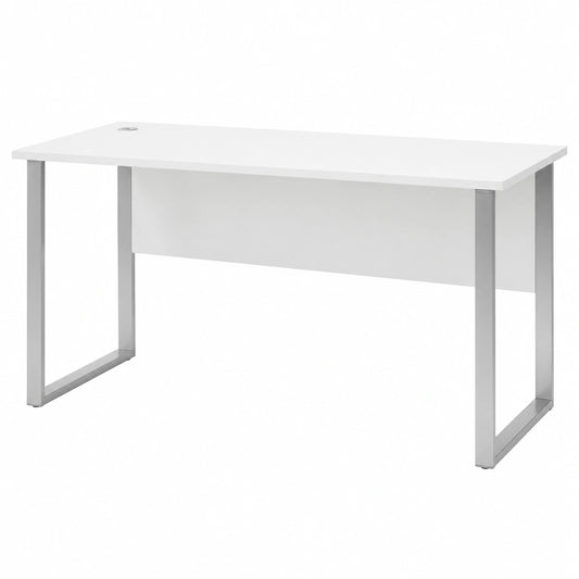 Moderner Schreibtisch mit Kabelmanagement - Stella Trading OFFICE LUX, Grau, 170x76x73 cm