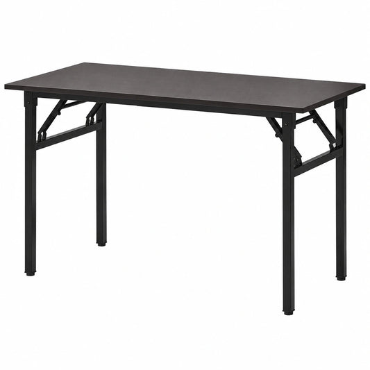 Kompakt Klappbarer Schreibtisch 120x60cm Dunkelbraun